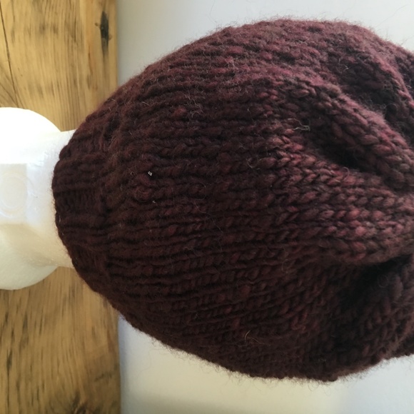 Ptarmigan Crafts wool winter hat slouch beanie MED - Picture 4 of 4